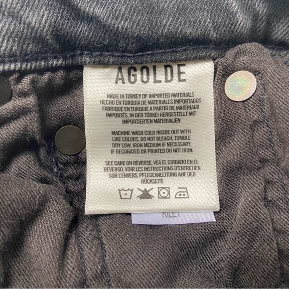 AGOLDE Riley High Rise Straight Crop - Picture 13 of 14